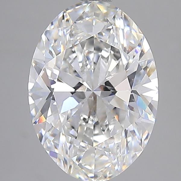 3.96 ct. oval Lab Grown Diamond front image