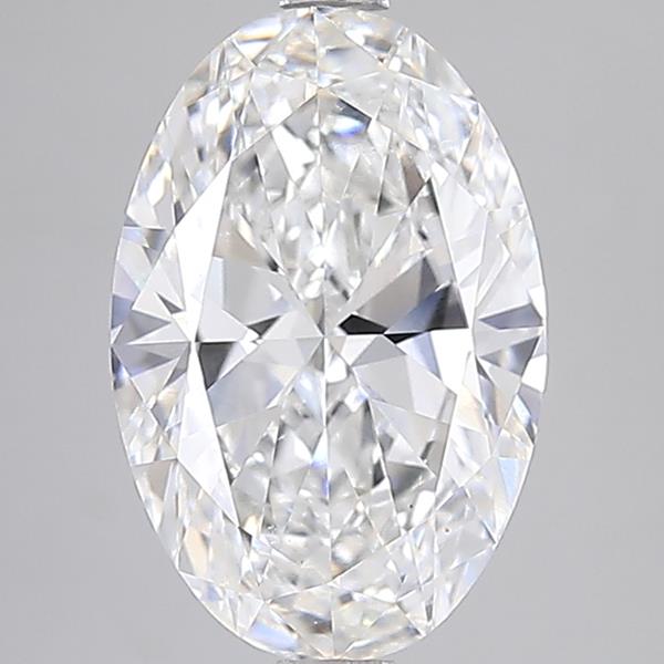 4.01 ct. oval Lab Grown Diamond front image
