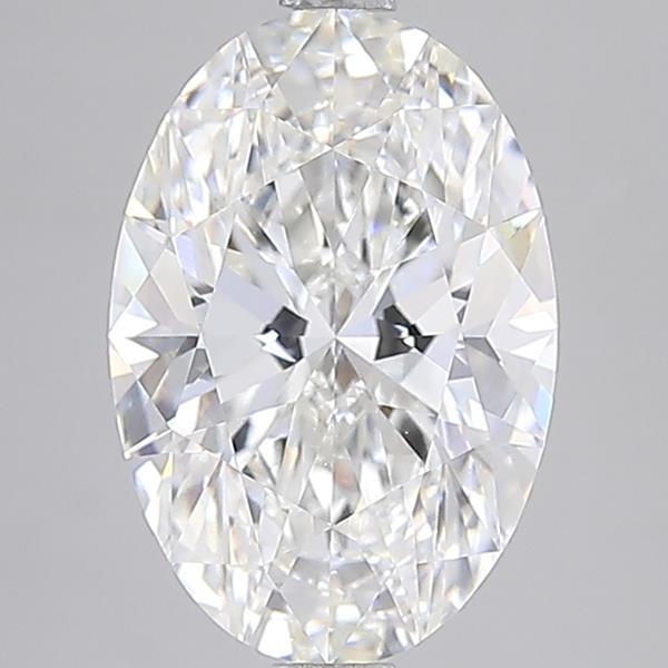 4.00 ct. oval Lab Grown Diamond front image