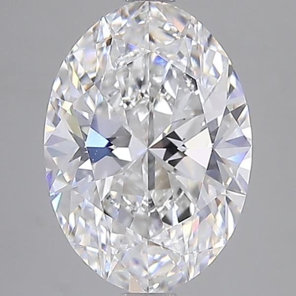 4.04 ct. oval Lab Grown Diamond front image