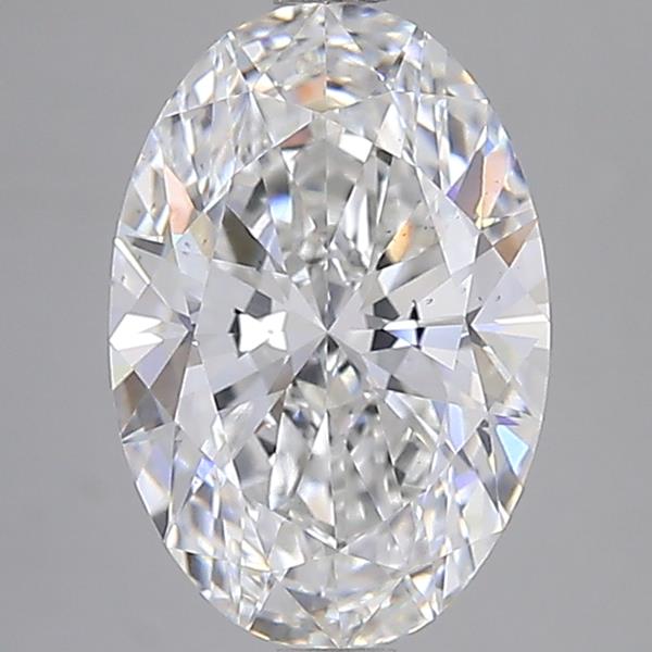 4.01 ct. oval Lab Grown Diamond front image