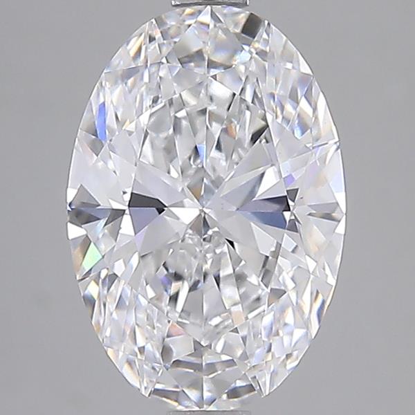 3.03 ct. oval Lab Grown Diamond front image
