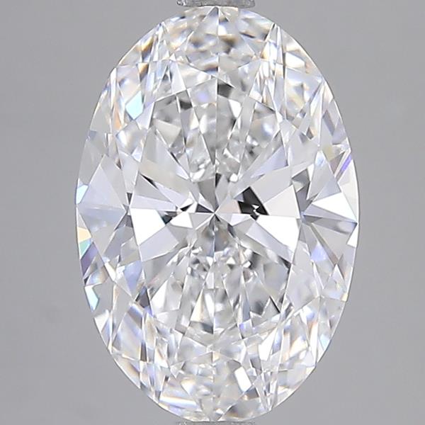 3.50 ct. oval Lab Grown Diamond front image