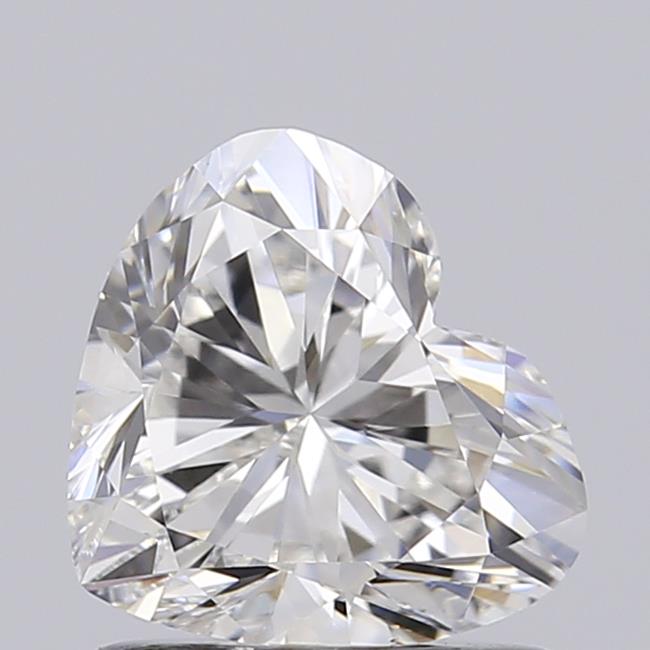 0.88 ct. heart Lab Grown Diamond front image