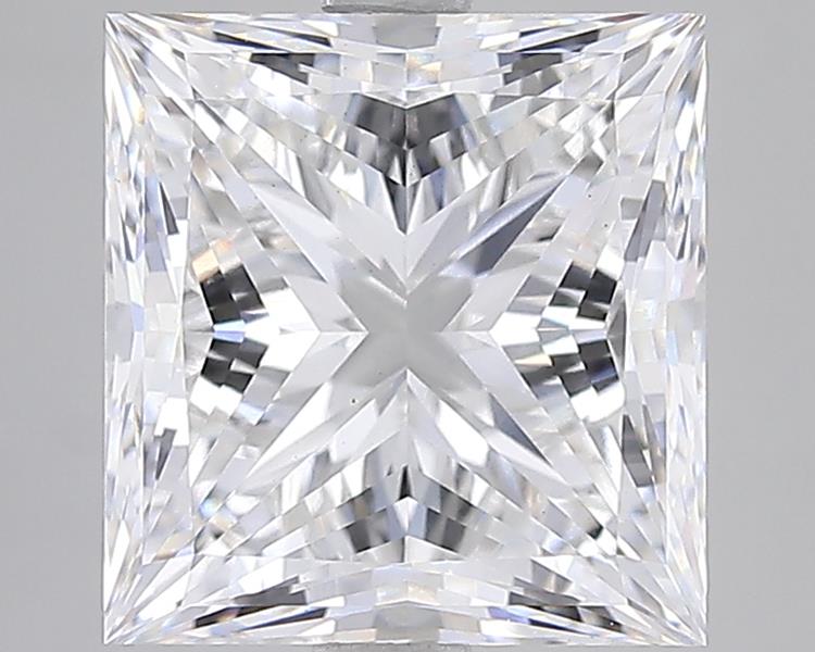 5.52 ct. princess Lab Grown Diamond front image
