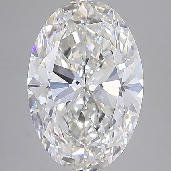 6.03 ct. oval Lab Grown Diamond front image