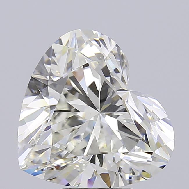 6.07 ct. heart Lab Grown Diamond front image