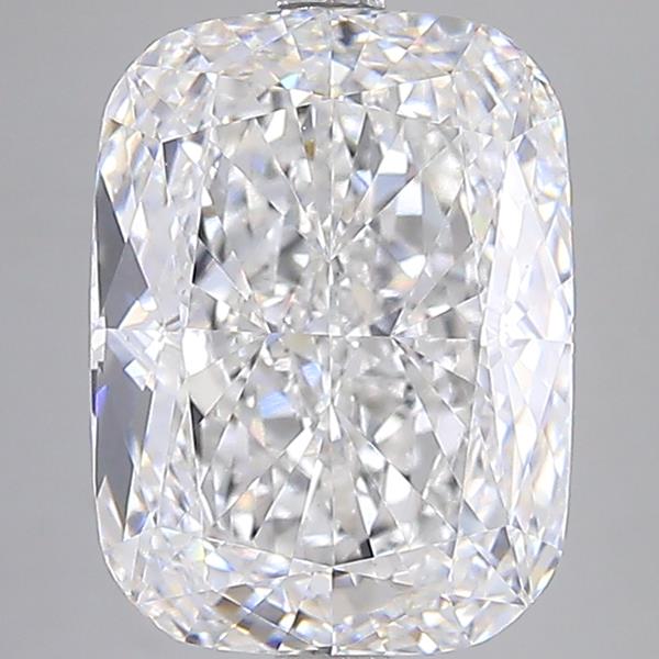 8.01 ct. cushion Lab Grown Diamond front image