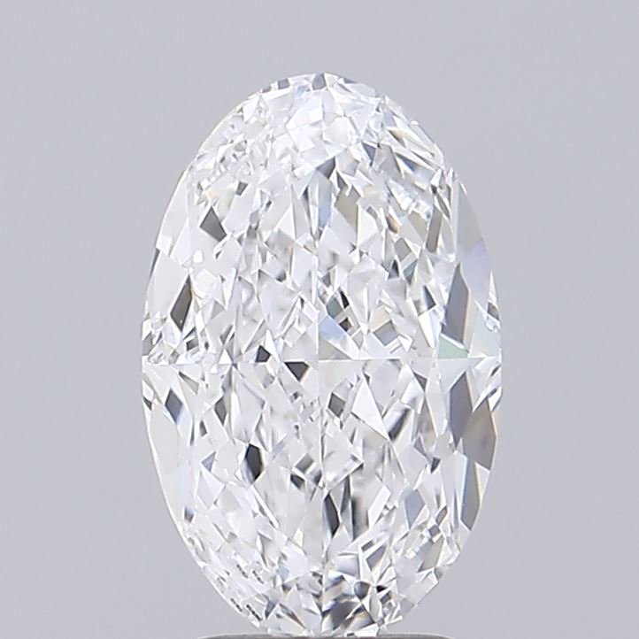 3.26 ct. oval Lab Grown Diamond front image