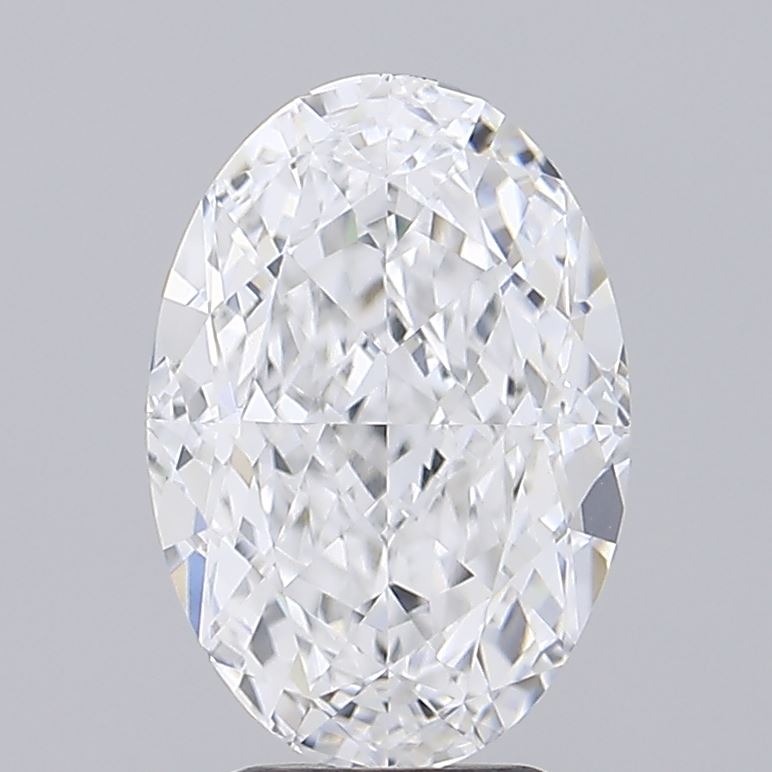 3.28 ct. oval Lab Grown Diamond front image