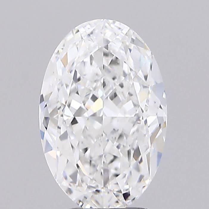 3.13 ct. oval Lab Grown Diamond front image