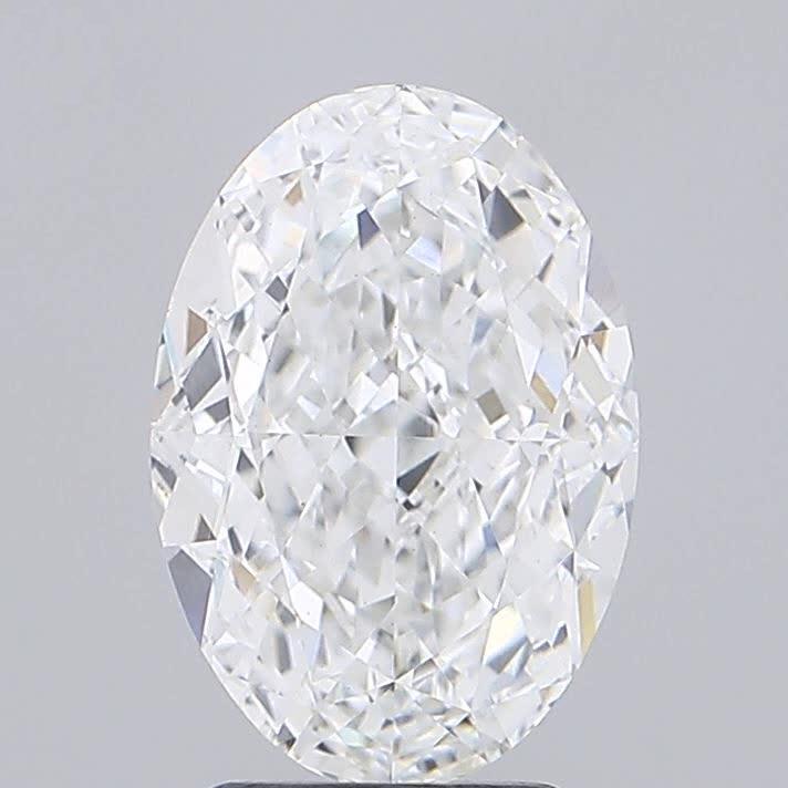 3.80 ct. oval Lab Grown Diamond front image