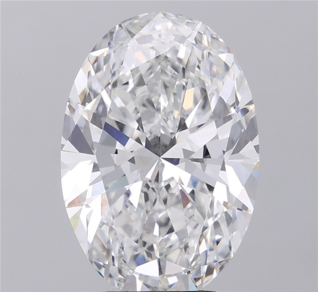 7.55 ct. oval Lab Grown Diamond front image