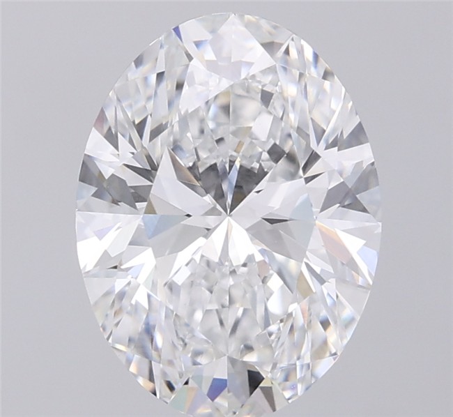 3.52 ct. oval Lab Grown Diamond front image