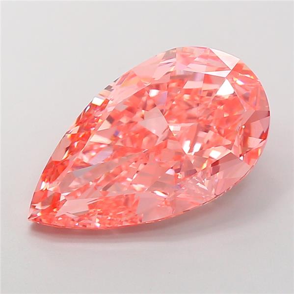 8.01 ct. pear Lab Grown Diamond front image