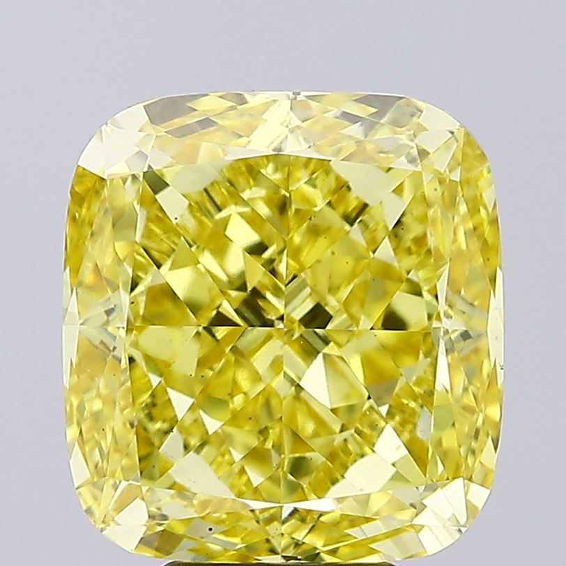 5.92 ct. cushion Lab Grown Diamond front image