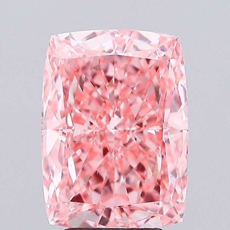4.74 ct. cushion Lab Grown Diamond front image