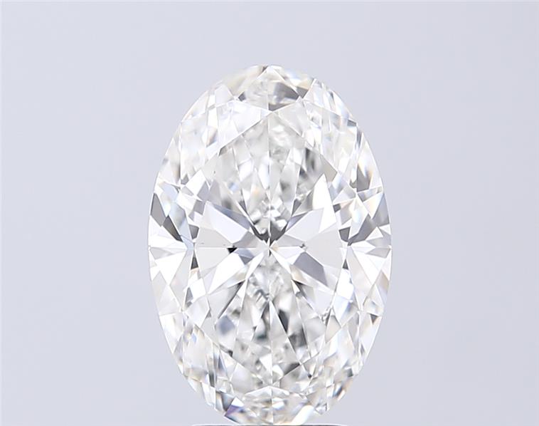 3.52 ct. oval Lab Grown Diamond front image