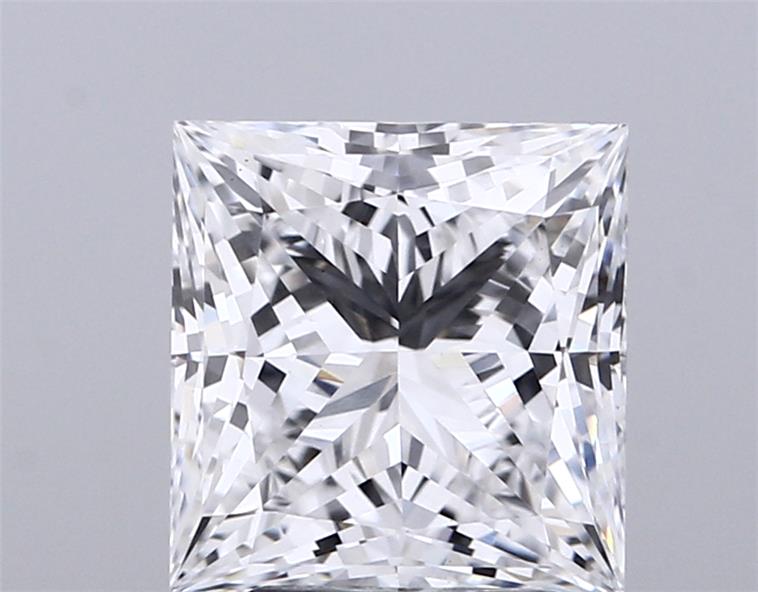 3.09 ct. princess Lab Grown Diamond front image