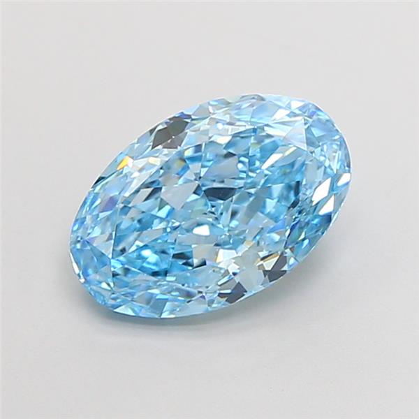 2.05 ct. oval Lab Grown Diamond front image