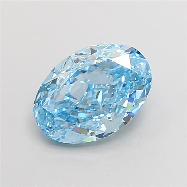 2.05 ct. oval Lab Grown Diamond front image