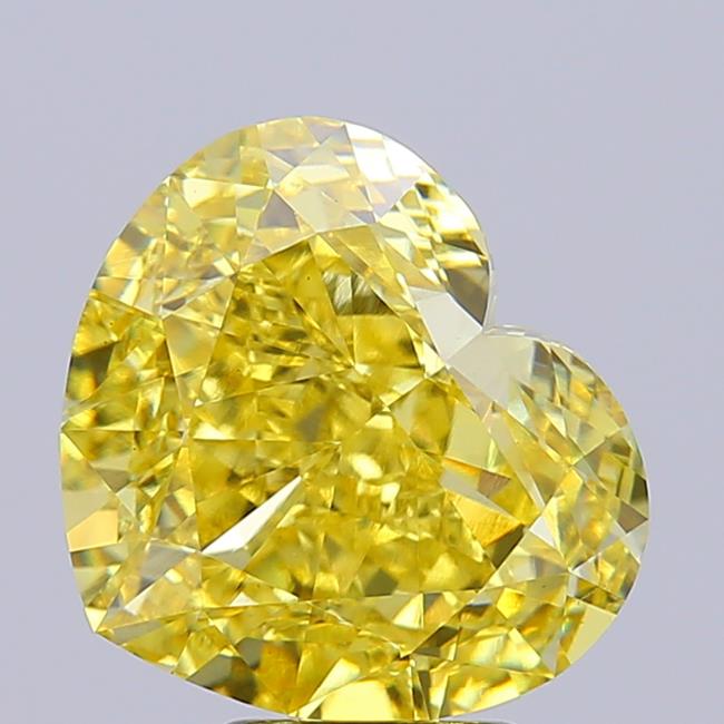 6.77 ct. heart Lab Grown Diamond front image