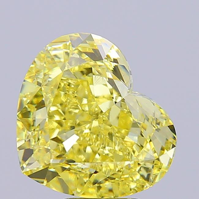 7.08 ct. heart Lab Grown Diamond front image