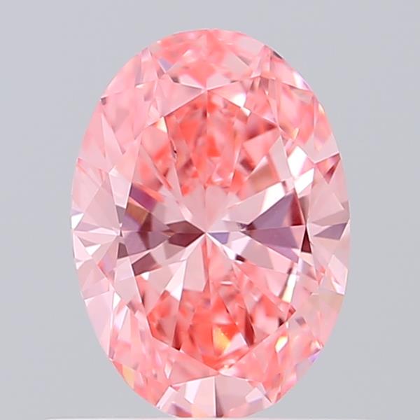 0.75 ct. oval Lab Grown Diamond front image