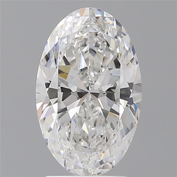 2.60 ct. oval Lab Grown Diamond front image