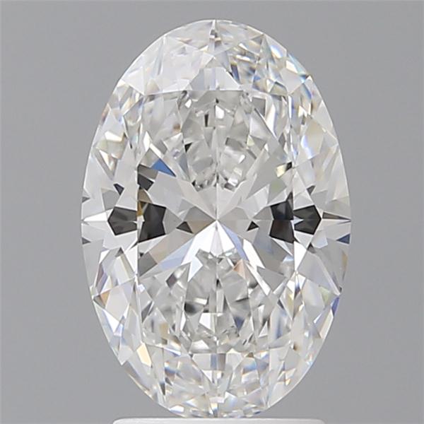 2.55 ct. oval Lab Grown Diamond front image