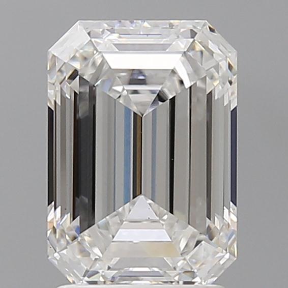 2.54 ct. emerald Lab Grown Diamond front image
