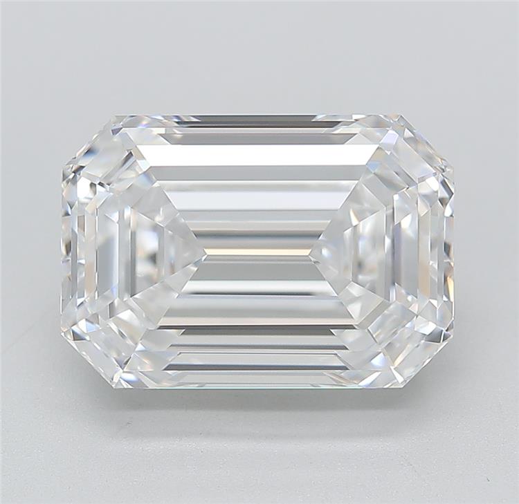 5.57 ct. emerald Lab Grown Diamond front image