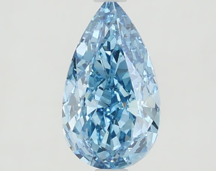 1 carat fancy vivid  blue VS1 EX Cut IGI pear diamond