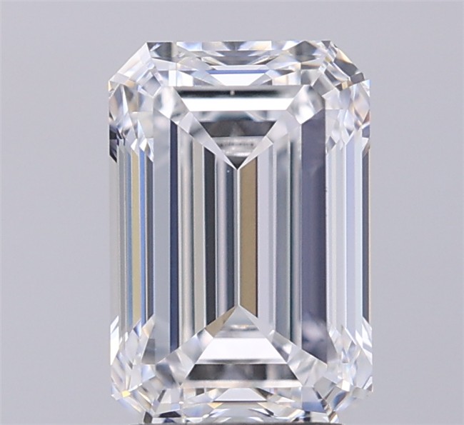 2.50 ct. emerald Lab Grown Diamond front image