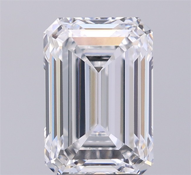 2.57 ct. emerald Lab Grown Diamond front image