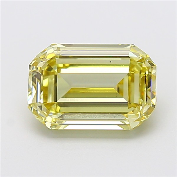 3.84 ct. emerald Lab Grown Diamond front image