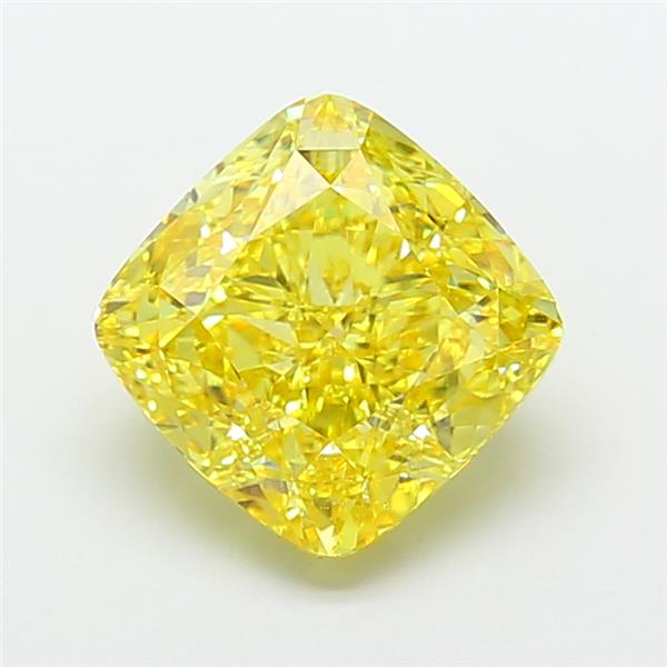 7.02 ct. cushion Lab Grown Diamond front image