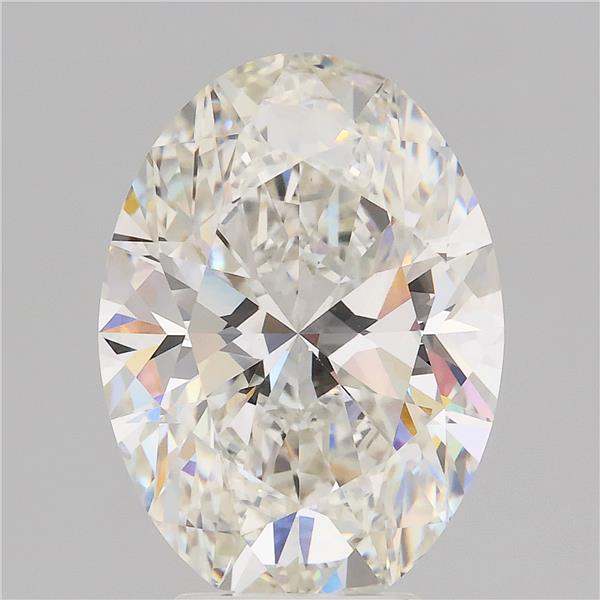 5.02 ct. oval Lab Grown Diamond front image
