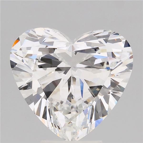 5.06 ct. heart Lab Grown Diamond front image