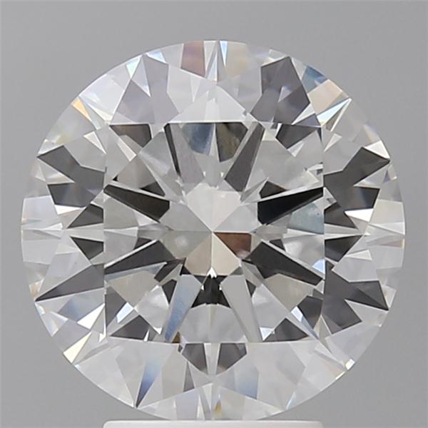 4.10 ct. round Lab Grown Diamond front image