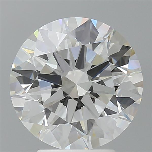 4.05 ct. round Lab Grown Diamond front image