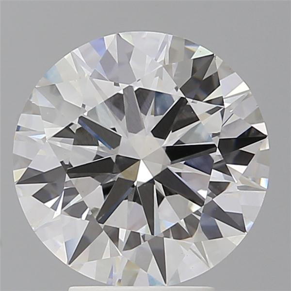 4.10 ct. round Lab Grown Diamond front image