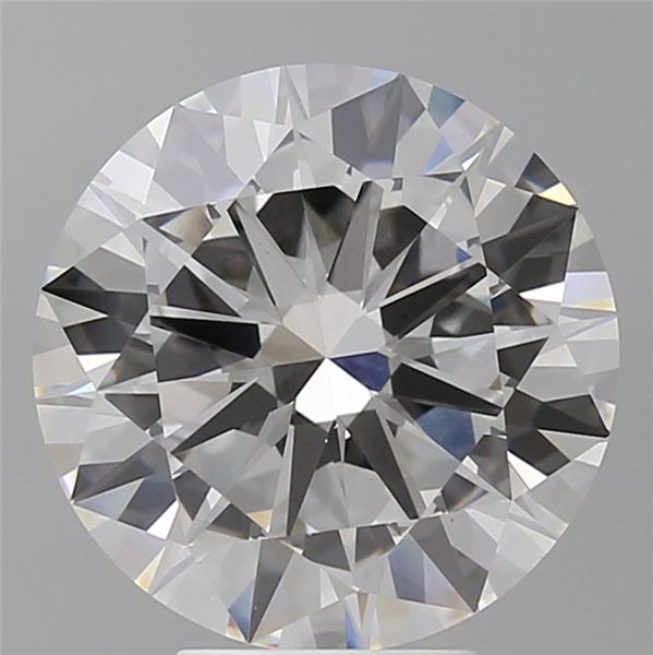 5.54 ct. round Lab Grown Diamond front image