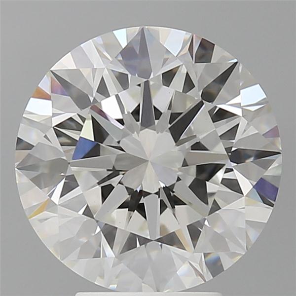 5.02 ct. round Lab Grown Diamond front image