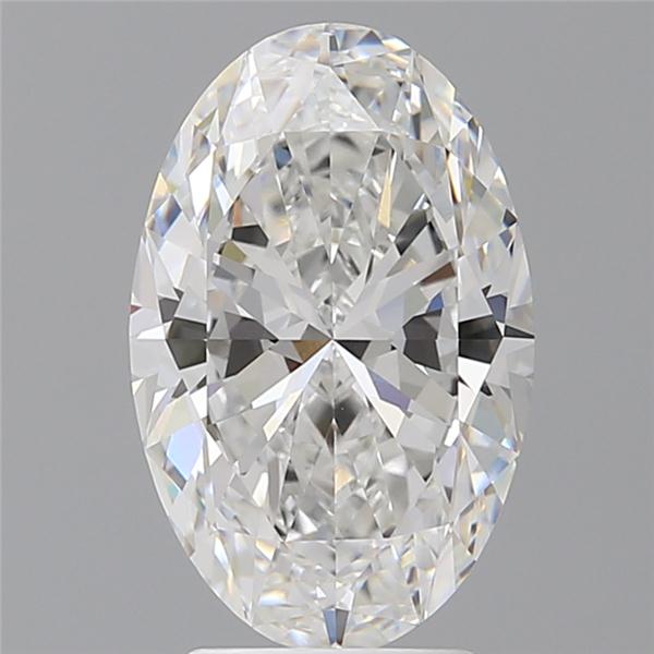 3.58 ct. oval Lab Grown Diamond front image