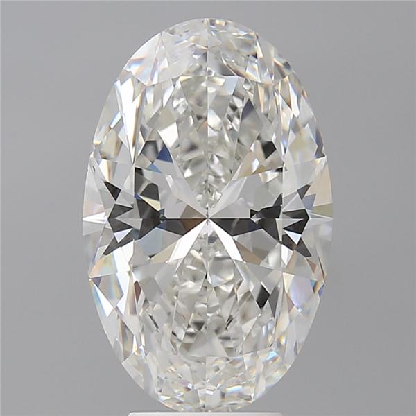 5.61 ct. oval Lab Grown Diamond front image