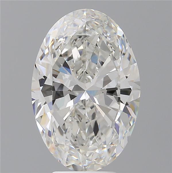 6.07 ct. oval Lab Grown Diamond front image