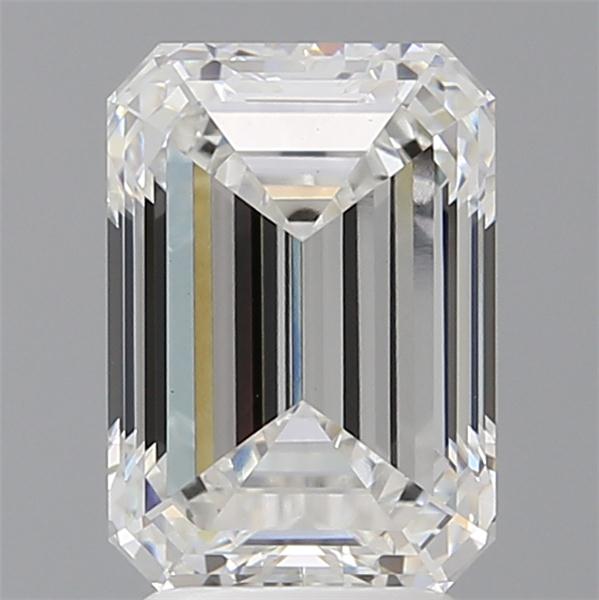 3.57 ct. emerald Lab Grown Diamond front image