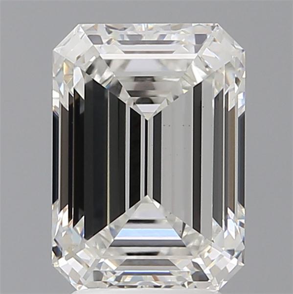 3.57 ct. emerald Lab Grown Diamond front image