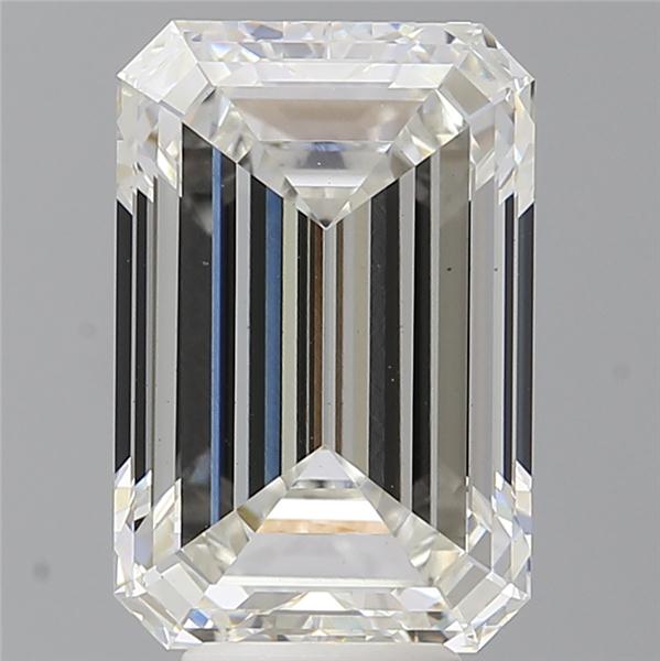 6.60 ct. emerald Lab Grown Diamond front image